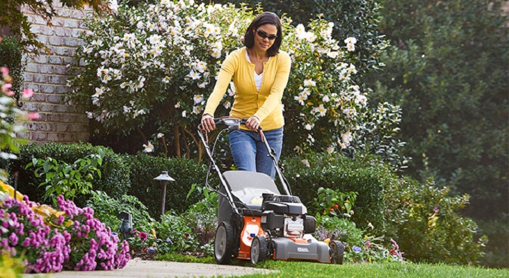 What should you consider when choosing a new push mower? 